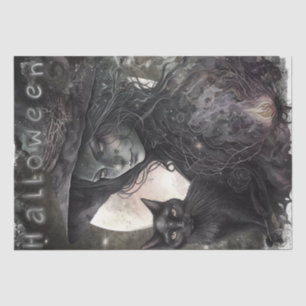 Papel De Seda Mystical Gothic Witch