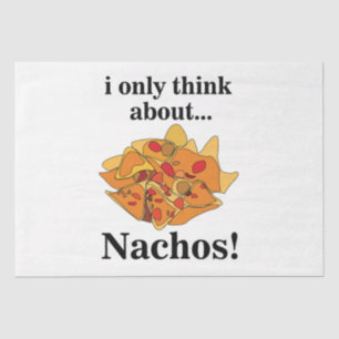Papel De Seda Nachos Alimentos Solo Pienso En Nachos