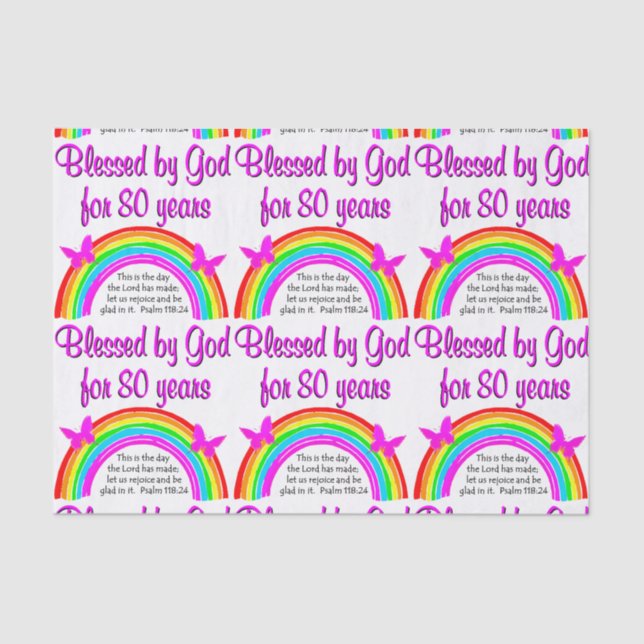 PAPEL DE SEDA NACIMIENTO 80 DE CRISTIANO (Anverso)