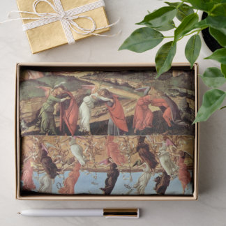 Papel De Seda Nacimiento de Cristo, Natividad Mística por Bottic