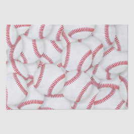 Papel De Seda Nacimiento del patrón de Baseballs en capas