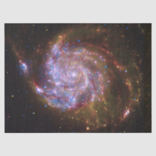Papel De Seda Nacimiento estelar en el volante: Galaxia M101
