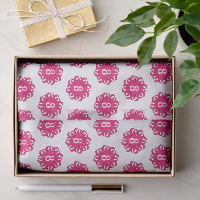 Papel De Seda Nacimiento rosado de 8 años (Regalo )