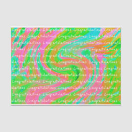 Papel De Seda Nadar En Rosa Y Verde