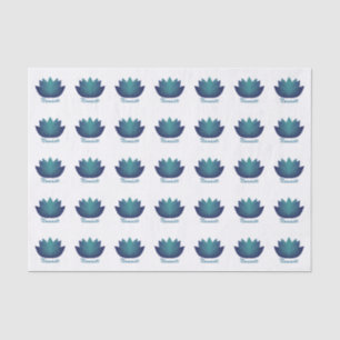 Papel De Seda Namaste Lotus Flower