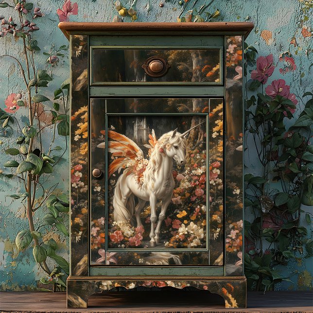 Papel De Seda Naranja de caballos de hadas Floral Woodland Upcic (Subido por el creador)