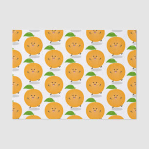 Papel De Seda Naranja de danza dulce cítricos