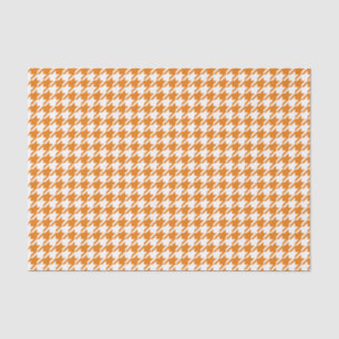 Papel De Seda NARANJA de Houndstooth CUALQUIE FONDO del COLOR