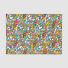 Papel De Seda Naranja de la turquesa del modelo de la reina