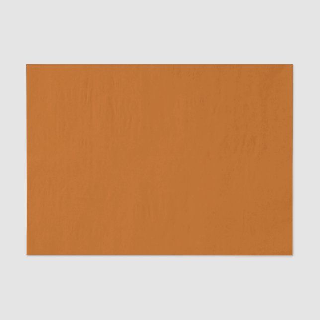 Papel de seda naranja quemado (Anverso)