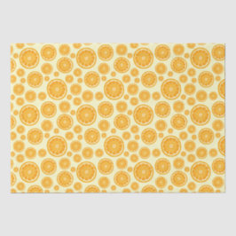 Papel De Seda Naranja Slice Citrus
