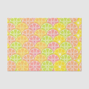 Papel De Seda Naranja VERDE ROSA ROSA GRISES DE FRUTAS AMARILLAS