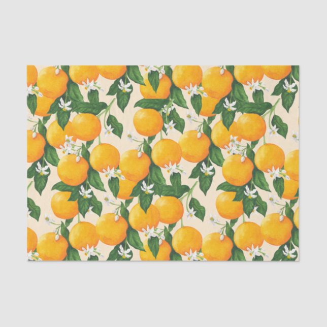 Papel De Seda Naranjas (Anverso)