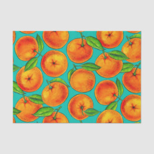 Papel De Seda Naranjas