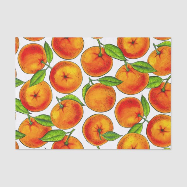 Papel De Seda Naranjas (Anverso)