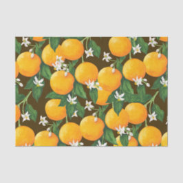 Papel De Seda Naranjas