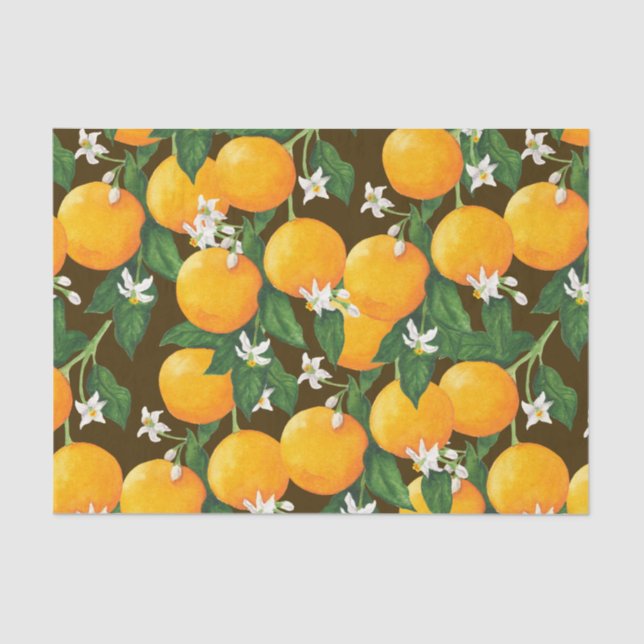 Papel De Seda Naranjas (Anverso)