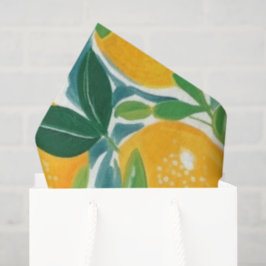 Papel De Seda Naranjas de leones de árbol cítrico coloridos