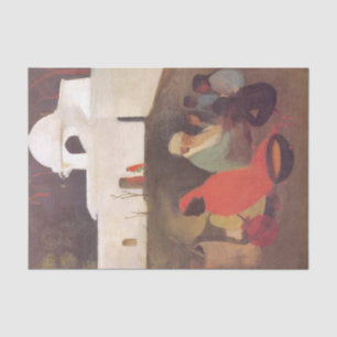 Papel De Seda Narrador antiguo por Amrita Sher-Gil