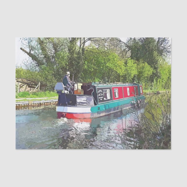 PAPEL DE SEDA NARROWBOATS (Anverso)
