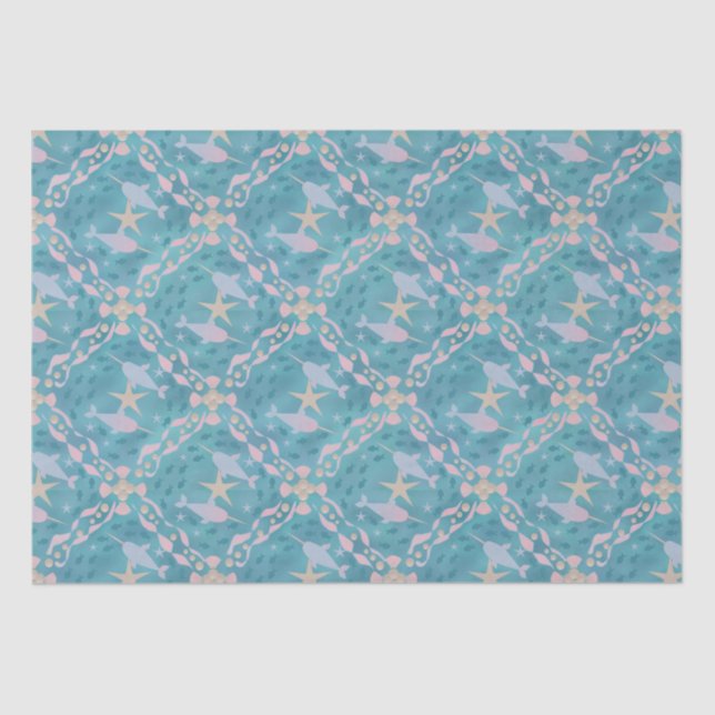 Papel De Seda Narwhal Daydream (Anverso)