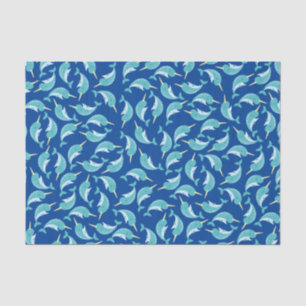 Papel De Seda Narwhals Ocean Cute Primer Fiesta de cumpleaños te