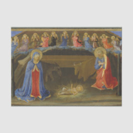 Papel De Seda Natividad Angels Madre María Niño Jesús Navidades