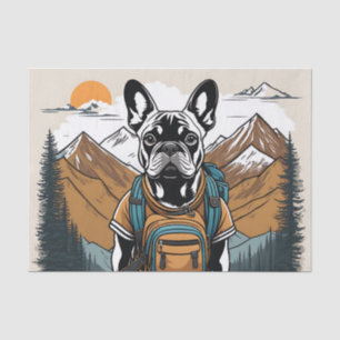 Papel De Seda Naturaleza del Bulldog francés