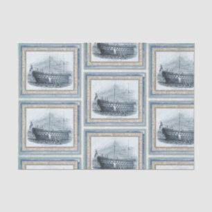 Papel De Seda Nautical Beach Design Series 19