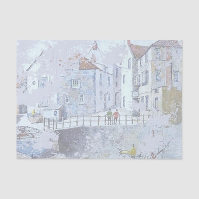 Papel De Seda Nautical Harbour Design Series 1 (Anverso)