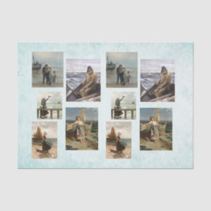 Papel De Seda Nautical Harbour Design Series 12