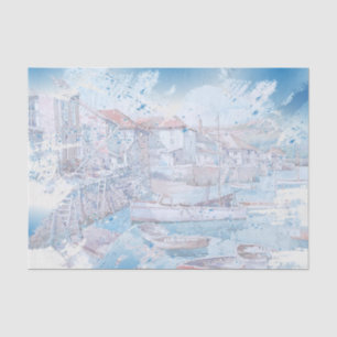 Papel De Seda Nautical Harbour Design Series 3
