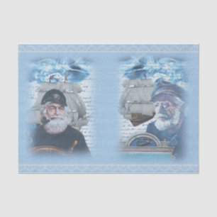 Papel De Seda Nautical Harbour Design Series 8