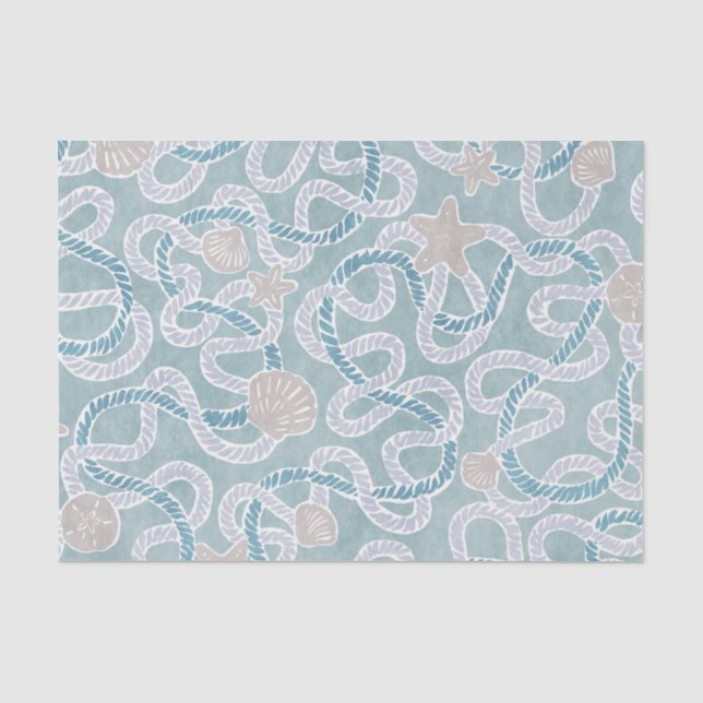 Papel De Seda Náutico Moderno (Anverso)