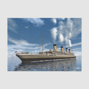 Papel De Seda Nave titánica - 3D rinden