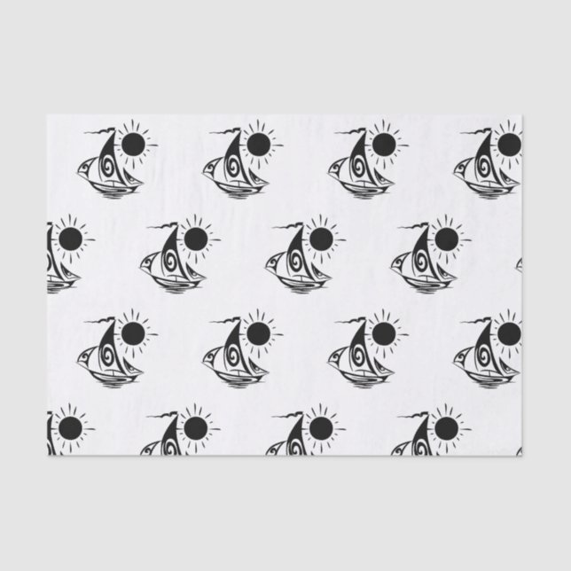 Papel De Seda Navegación por el día flojo (Anverso)