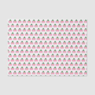 Papel De Seda Navidad Alegre Retro Rosa