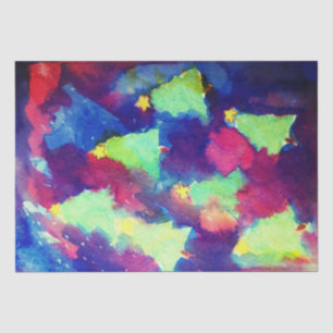 PAPEL DE SEDA NAVIDAD ÁRBOL Y ESTRELLAS