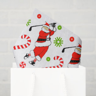 Papel De Seda Navidad de golf