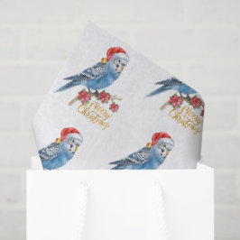 Papel De Seda Navidad de periquito
