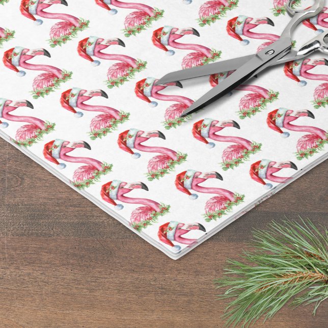 Papel De Seda Navidad en la playa tropical (Tropical Beach Christmas Tissue Paper)