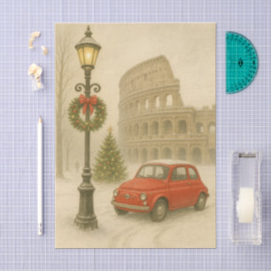 Papel De Seda Navidad en Roma Italia – Arte Navideño, Navidad 