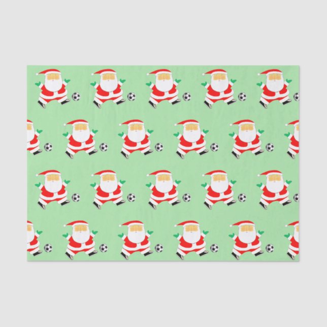 Papel De Seda Navidad Fútbol (Anverso)