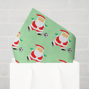 Papel De Seda Navidad Fútbol