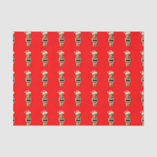 Papel De Seda Navidad hawaiano Santa Tiki