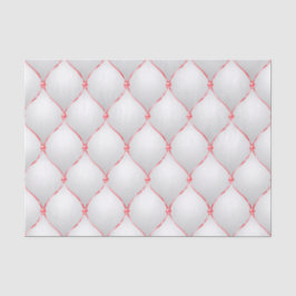 PAPEL DE SEDA NAVIDAD ROJA Y BLANCA CON PATRON TUFTED