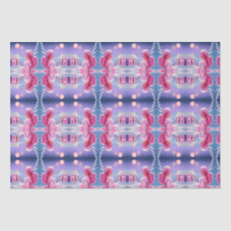 Papel De Seda Navidad Rosa Elegante y Bonita para Chicas