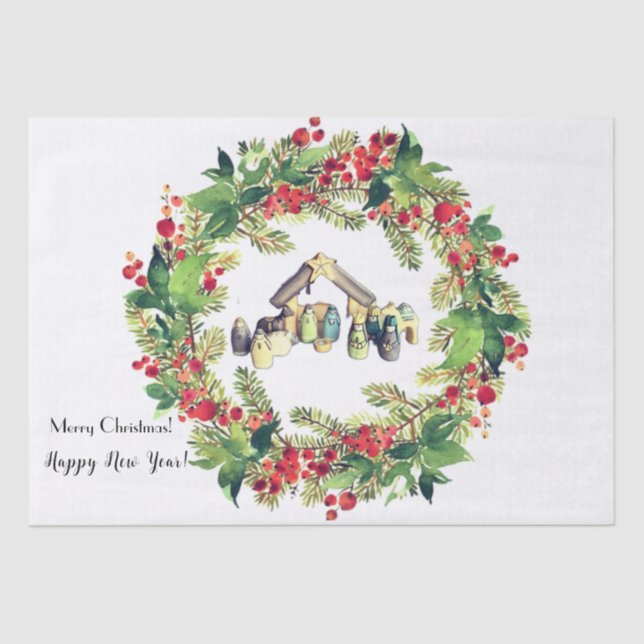 Papel De Seda Navidades (Anverso)