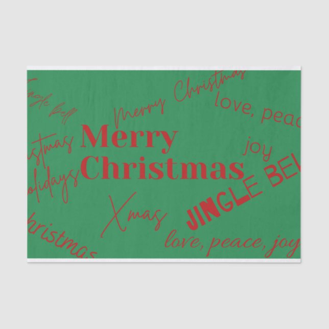 Papel De Seda Navidades (Anverso)