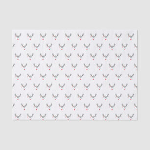 Papel De Seda Navidades abstractos y divertidos modernos renos e